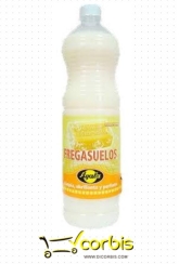 HOSTELPAK 5L Fregasuelos perfumado Cítricos limpiasuelos fragancias  Productos de limpieza limpieza para el hogar Limpieza profesional
