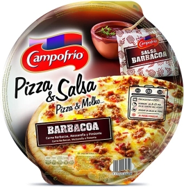 CAMPOFRIO PIZZA CARNE S BARBACOA 410GR