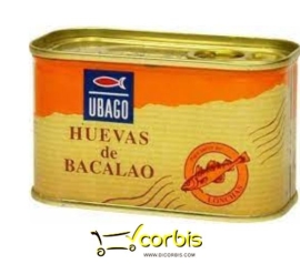 UBAGO HUEVAS DE BACALAO 200GR 5UND 