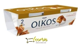 DANONE OIKOS CARAMELO PACK 2X110GR