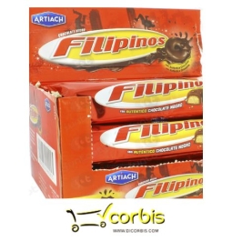 FILIPINOS CHOCOLATE NEGRO 100GR 35G C 12UND 