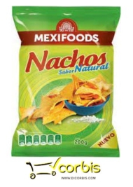 MEXIFOODS NACHOS CHIPS NATURAL 200G