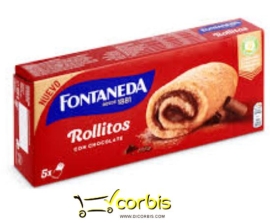 FONTANEDA ROLLITOS CHOCO 150G 