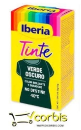 IBERIA TINTE VERDE OSCURO 2X10GR 