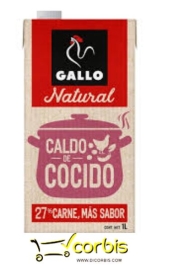 GALLO CALDO COCIDO BRICK 1L 