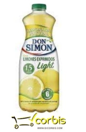 DON SIMON LIMONADA NATURAL LIGHT 15L  PACK 6UND 