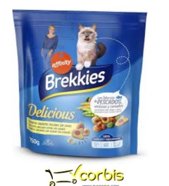 BREKKIES CAT DELICIOUS PESCADO 750GR 