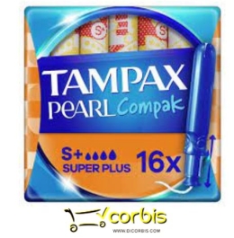 TAMPAX COMPAK PEARL SUPER PLUS 16 UND 