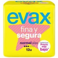 EVAX FINA Y SEGURA CON ALAS NORMAL 12UN 