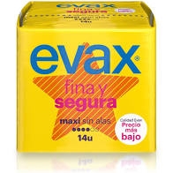 EVAX FINA Y SEGURA  SIN ALAS MAXI 13UN 