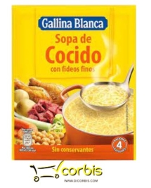 GALLINA BLANCA SOPA COCIDO 72GR 