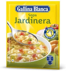 GALLINA BLANCA SOPA JARDINERA