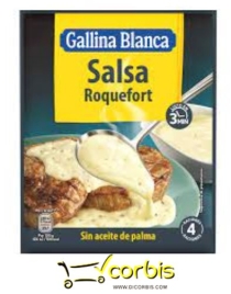 GALLINA BLANCA SALSA ROQUEFORT 23GR 