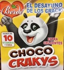 BERDE CHOCO CRAKYS 225GR 