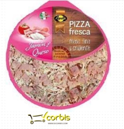 AYALA PIZZA JAMON Y QUESO 400GR