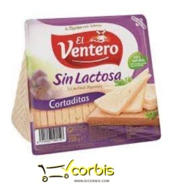 EL VENTERO QUESO CORTADO SIN LACTOSA 250GR