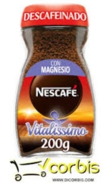 CAFE NESCAFE VITALISSIMO DESCAFEINADO 200GR