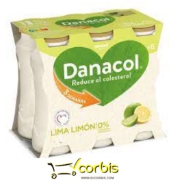 DANACOL LIQUIDO LIMA LIMON PACK 6U