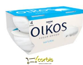 DANONE OIKOS NATURAL PACK 4 X 110GR 