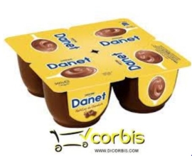 DANET CHOCOLATE PACK 4X125GR
