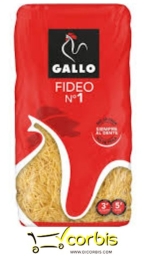 GALLO FIDEOS N   1 DE 450G 