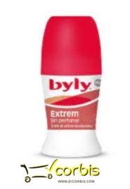 BYLY DEO ROLL ON EXTREME SIN PERFUME 50ML 