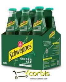 GINGER ALE SCHWEPPES PACK 4 X 250ML 