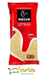 GALLO LETRAS 250G 