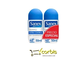 SANEX EXTRA CONTROL ROLL ON 2X50ML 
