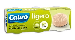 CALVO ATUN CLARO LIGERO OLIVA P  4x56G 