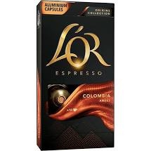 LOR CAFE ORIGINS COLOMBIA 10 CAPSULAS