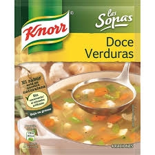 KNORR SOPA DOCE VERDURAS 1 SOBRE