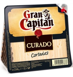 GRAN CAPITAN CURADO CORTADITAS 210G 