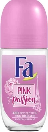 FA DEO ROLL ON PINK PASSION 50ML 6UND 