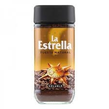 LA ESTRELLA CAFE SOLUBLE NATURAL 200GR 