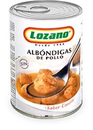 LOZANO ALBONDIGAS DE POLLO 415GR 