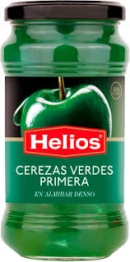 CEREZAS HELIOS VERDES 210GR 