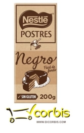 NESTLE CHOCOLATE FUNDIR POSTRES 200GR 