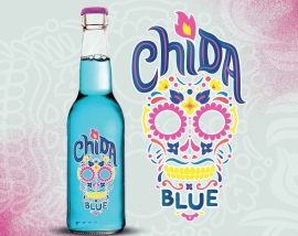 CHIDA BLUE REFRESCO CON ALCOHOL 330ML 