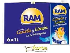 RAM CANELA LIMON BRIK 1L  PACK 6 UN 