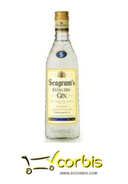 GIN SEAGRAMS EXTRA DRY 70CL  40   INDIANA U S A