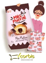 MRS MUFFIN MINI MUFFINS CHOC0 188G 