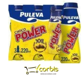 PULEVA CHOCO POWER PACK 3X220ML 8UND 