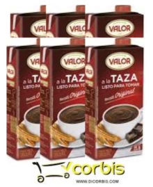CHOCOLATE VALOR A LA TAZA BRIK 1L 