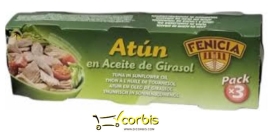 FENICIA ATUN ACEITE PACK 3x52G 