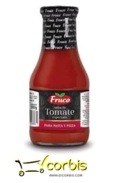FRUCO TOMATE PASTA PIZZA T 380G