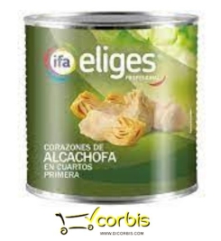 ELIGES ALCACHOFAS CORAZON 40 50 1550GR 