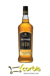 WHISKY 100 PIPERS 1L 