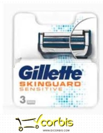 GILLETE SKINGUARD RECAMBIO 3UD 