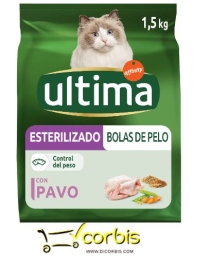 ULTIMA CAT ESTER BOLA PELO PAVO 1 5K